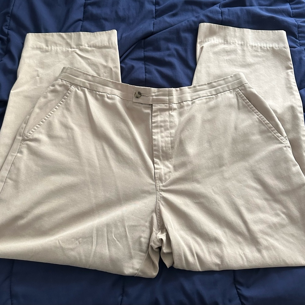 Beige dress pants